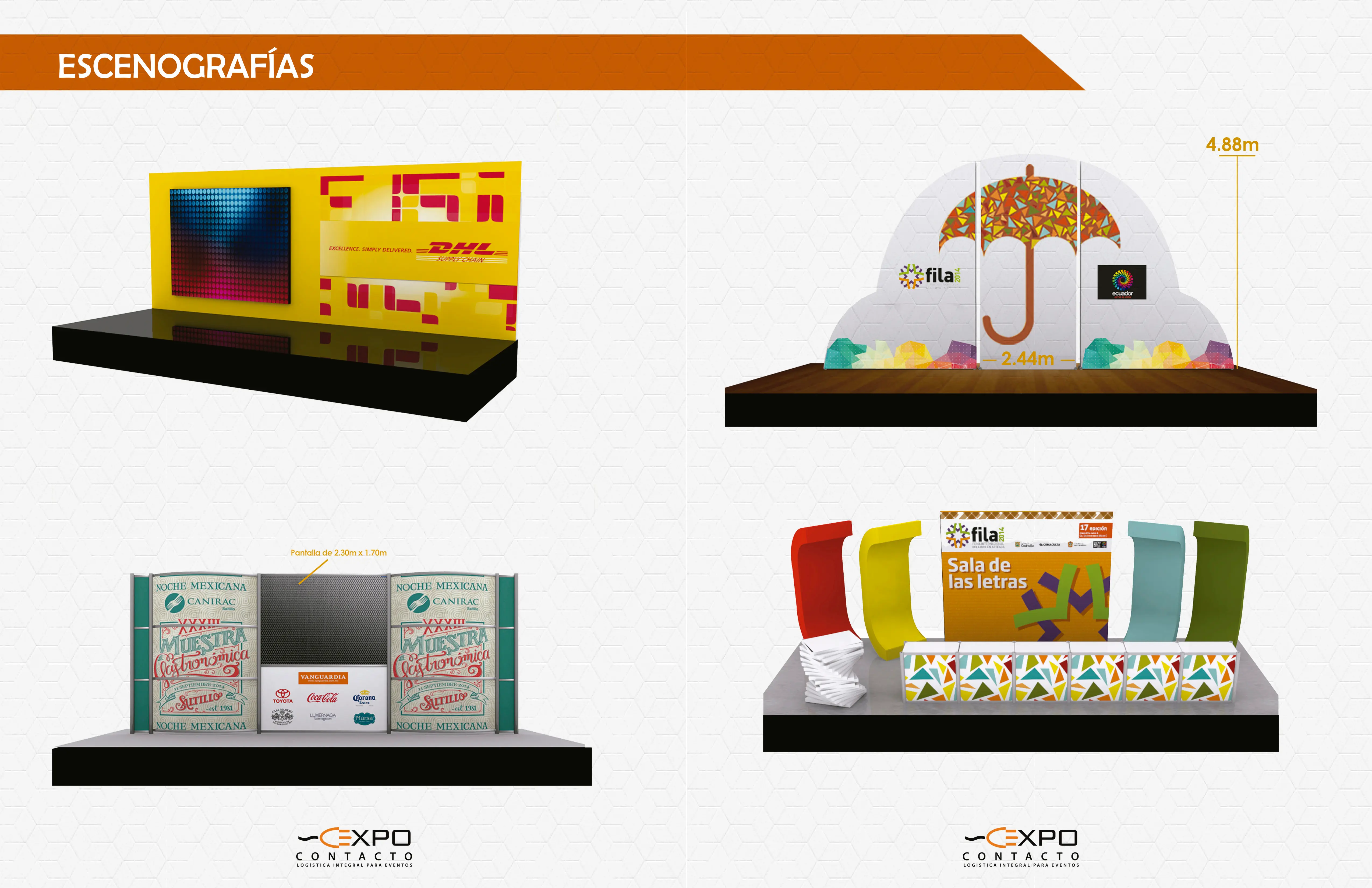 Imagen de los eventos que han participado